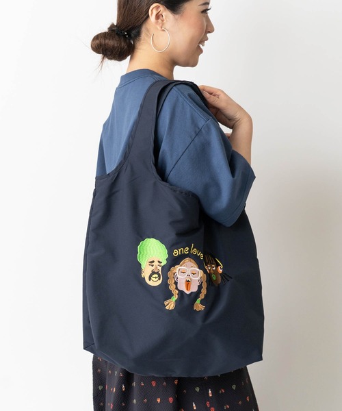 ONE LOVE刺繍エコバッグ | ジムマスター（gym master）公式通販