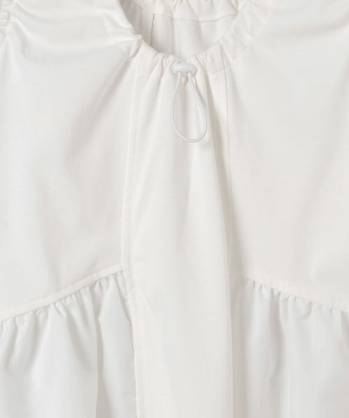 JEANASIS（ジーナシス）の「イソザイボリューム NS ワンピース/452789（ワンピース・レディース・ホワイト/ブラック・FREE）」の9枚目の写真