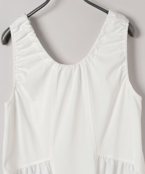 JEANASIS（ジーナシス）の「イソザイボリューム NS ワンピース/452789（ワンピース・レディース・ホワイト/ブラック・FREE）」の11枚目の写真