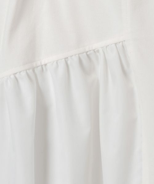 JEANASIS（ジーナシス）の「イソザイボリューム NS ワンピース/452789（ワンピース・レディース・ホワイト/ブラック・FREE）」の13枚目の写真