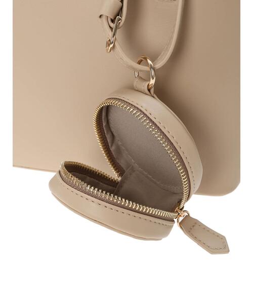 Te chichi TERRASSE（テチチテラス）の「ポーチ付トートバッグ《2025summer catalog item》（ハンドバッグ・レディース・グレー/ベージュ/ブラック・F）」の14枚目の写真