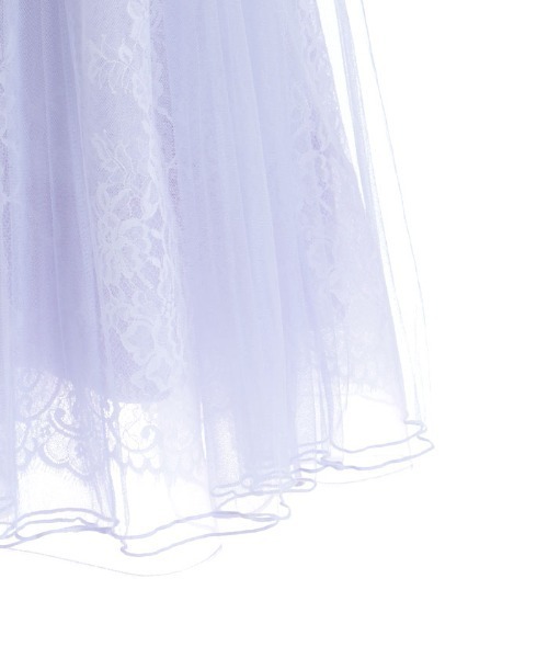 axes femme POETIQUE(アクシーズファムポエティック)の「レース×チュールスカート(スカート・レディース・ネイビー/ラベンダー/ピンク/グリーン/ホワイト/サックスブルー・MEDIUM)」の16枚目の写真