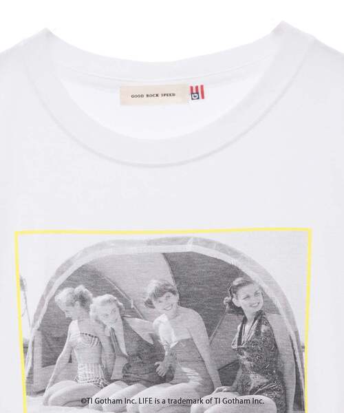 LOGEMENT DE CLAIRE（ロジュモンドクレール）の「【GOOD ROCK SPEED/グッドロックスピード】 LIFE PICTURE COLLECTION Tシャツ（Tシャツ/カットソー・レディース・ホワイト・FREE）」の5枚目の写真