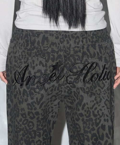 ALAND（エーランド）の「FANCY CLUB／レオパードパンツ（その他パンツ・レディース・ブラウン/カーキ・SMALL）」の8枚目の写真
