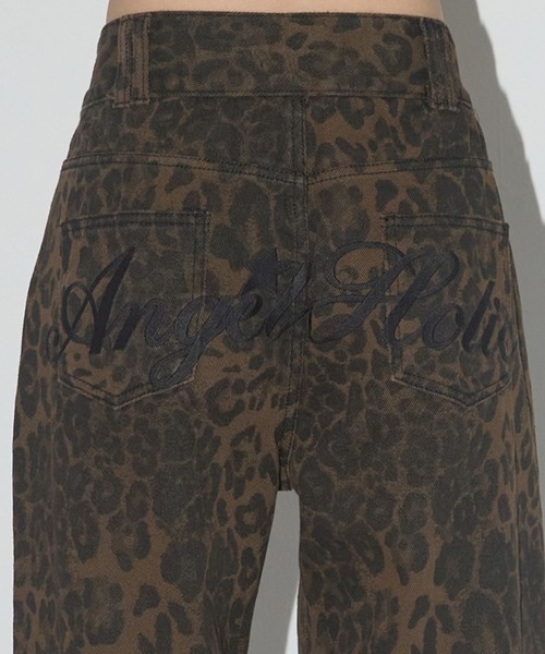 ALAND（エーランド）の「FANCY CLUB／レオパードパンツ（その他パンツ・レディース・ブラウン/カーキ・SMALL）」の14枚目の写真