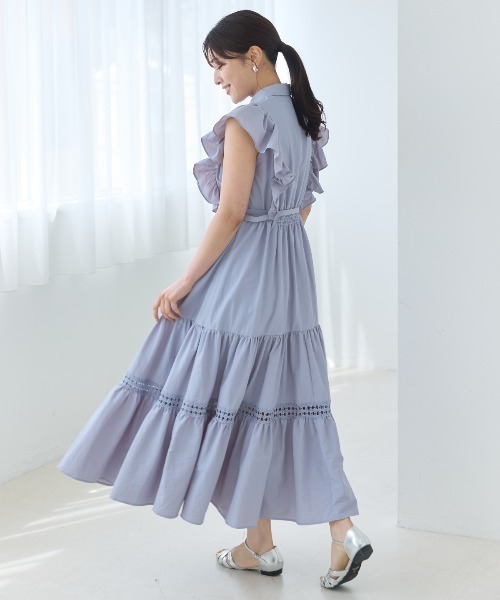 ANDI BAGUS☆Kiki Dress コットン フリル ドレス ワンピース ANDI BAGUS☆Kiki Dress コットン フリル ドレス ワンピース
