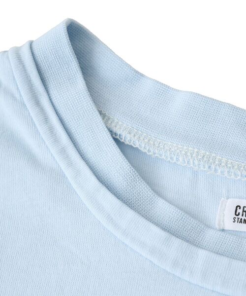 CRAFT STANDARD BOUTIQUE(クラフトスタンダードブティック)の「ヴィンテージ加工ロゴTEE(Tシャツ/カットソー・レディース・ブラック/サックスブルー・FREE)」の17枚目の写真