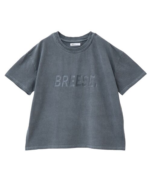 CRAFT STANDARD BOUTIQUE(クラフトスタンダードブティック)の「ヴィンテージ加工ロゴTEE(Tシャツ/カットソー・レディース・ブラック/サックスブルー・FREE)」の13枚目の写真