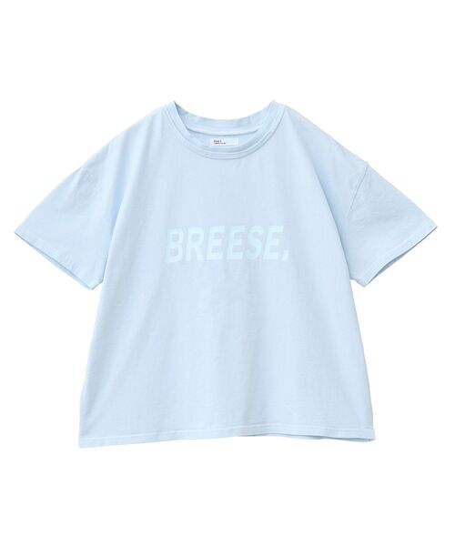 CRAFT STANDARD BOUTIQUE(クラフトスタンダードブティック)の「ヴィンテージ加工ロゴTEE(Tシャツ/カットソー・レディース・ブラック/サックスブルー・FREE)」の12枚目の写真