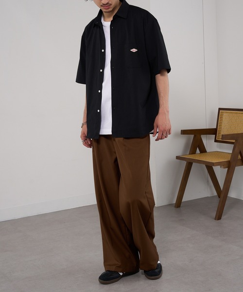 BALL(ボール)の「【BALL】ストレッチ天竺レギュラーカラーシャツ 55722(シャツ/ブラウス・メンズ・ホワイト/ブラック/ネイビー/ベージュ・LL/L/M)」の19枚目の写真