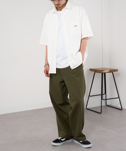 BALL(ボール)の「【BALL】ストレッチ天竺レギュラーカラーシャツ 55722(シャツ/ブラウス・メンズ・ホワイト/ブラック/ネイビー/ベージュ・LL/L/M)」の21枚目の写真