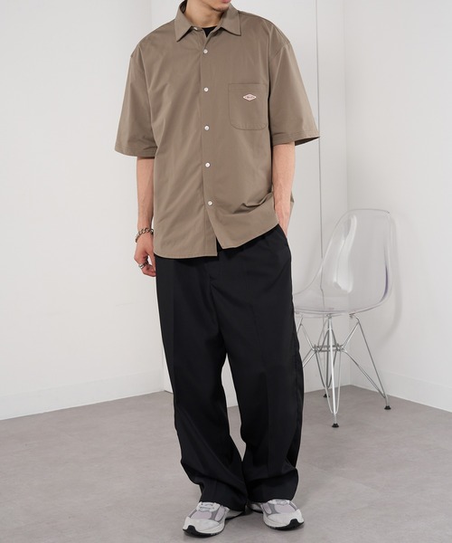 BALL(ボール)の「【BALL】ストレッチ天竺レギュラーカラーシャツ 55722(シャツ/ブラウス・メンズ・ホワイト/ブラック/ネイビー/ベージュ・LL/L/M)」の13枚目の写真