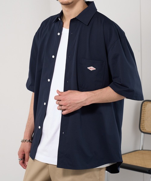 BALL(ボール)の「【BALL】ストレッチ天竺レギュラーカラーシャツ 55722(シャツ/ブラウス・メンズ・ホワイト/ブラック/ネイビー/ベージュ・LL/L/M)」の11枚目の写真