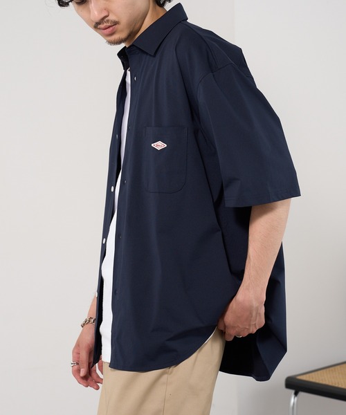 BALL(ボール)の「【BALL】ストレッチ天竺レギュラーカラーシャツ 55722(シャツ/ブラウス・メンズ・ホワイト/ブラック/ネイビー/ベージュ・LL/L/M)」の8枚目の写真