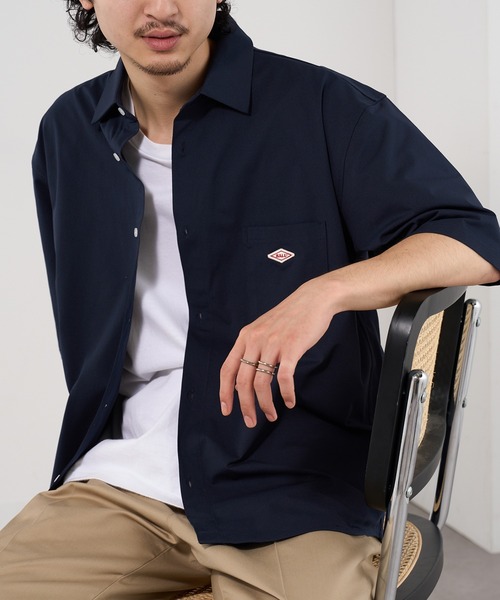 BALL(ボール)の「【BALL】ストレッチ天竺レギュラーカラーシャツ 55722(シャツ/ブラウス・メンズ・ホワイト/ブラック/ネイビー/ベージュ・LL/L/M)」の12枚目の写真