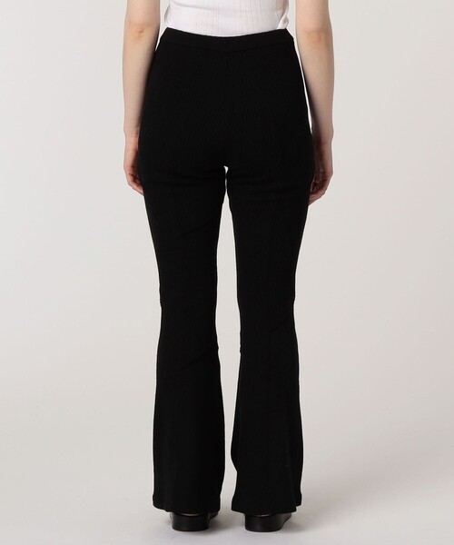 MALION vintage(マリオンヴィンテージ)の「MALION vintage RIB FLARE PANTS(その他パンツ・レディース・ブラック/ピンク/ライトベージュ・FREE)」の7枚目の写真