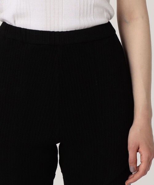 MALION vintage(マリオンヴィンテージ)の「MALION vintage RIB FLARE PANTS(その他パンツ・レディース・ブラック/ピンク/ライトベージュ・FREE)」の8枚目の写真