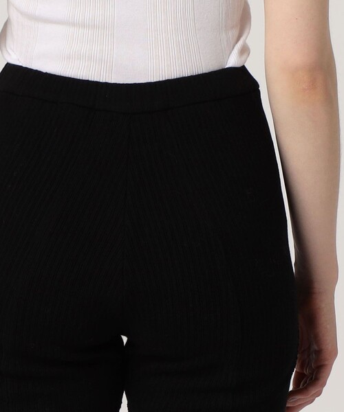 MALION vintage(マリオンヴィンテージ)の「MALION vintage RIB FLARE PANTS(その他パンツ・レディース・ブラック/ピンク/ライトベージュ・FREE)」の9枚目の写真
