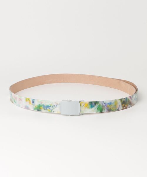macromauro(マクロマウロ)の「【macromauro】 PATTI (BELT) / paint white(ベルト・メンズ・B/C/A・FREE)」の3枚目の写真