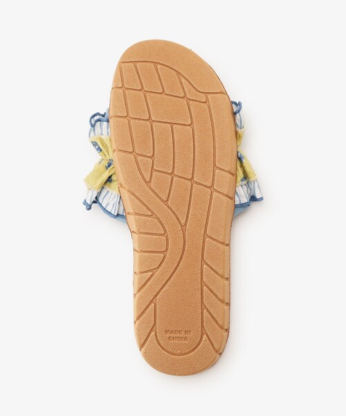 Afternoon Tea（アフタヌーンティー）の「プロバンスプリントルームシューズ（ルームシューズ/スリッパ・レディース・イエロー・ONE SIZE）」の6枚目の写真