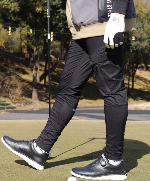 LUXE/R GOLF(ラグジュ ゴルフ)の「(RM)【LUXE/R GOLF】ストレッチ クロス カーゴパンツ(カーゴパンツ・メンズ・ベージュ/ブラック/カーキ/チャコールグレー・M/L/XL)」の10枚目の写真