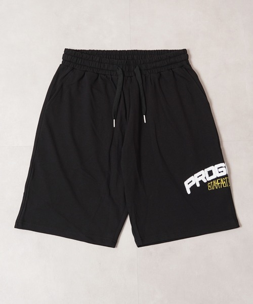 1111clothing（ワンフォークロージング）の「クラウン サガラ刺繍 スウェットショーツ / Crown Sagara Embroidery Sweatshorts（その他パンツ・メンズ・ブラック/グレイッシュベージュ/ホワイト系・M/XL/L）」の19枚目の写真
