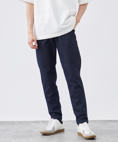 B.C STOCK（ベーセーストック）の「ライトオンスデニム テイクイット イージーパンツ（デニムパンツ・メンズ・グレー/ブルー/ブラック/ネイビー・SMALL/MEDIUM/LARGE）」の3枚目の写真