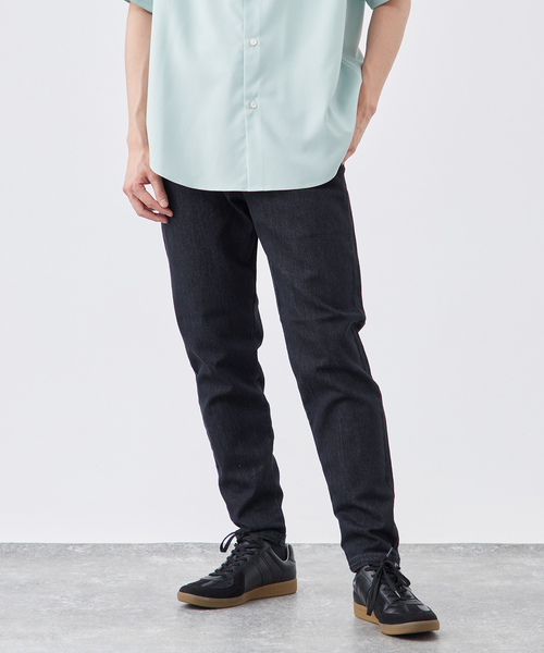 B.C STOCK（ベーセーストック）の「ライトオンスデニム テイクイット イージーパンツ（デニムパンツ・メンズ・グレー/ブルー/ブラック/ネイビー・SMALL/MEDIUM/LARGE）」の18枚目の写真