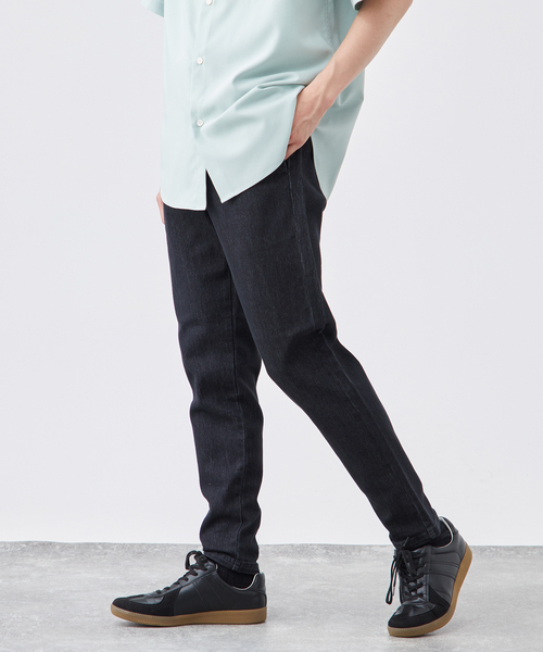 B.C STOCK（ベーセーストック）の「ライトオンスデニム テイクイット イージーパンツ（デニムパンツ・メンズ・グレー/ブルー/ブラック/ネイビー・SMALL/MEDIUM/LARGE）」の19枚目の写真