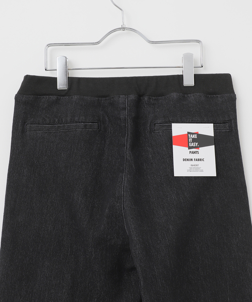 B.C STOCK（ベーセーストック）の「ライトオンスデニム テイクイット イージーパンツ（デニムパンツ・メンズ・グレー/ブルー/ブラック/ネイビー・SMALL/MEDIUM/LARGE）」の6枚目の写真