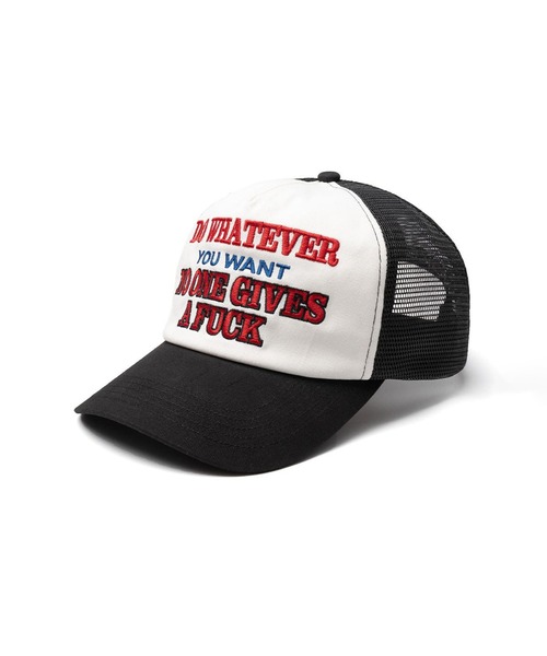 No One Gives A Fuck Trucker Cap（キャップ）｜WOKE EDGE（ウォーク