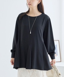 LAVEANGE | ペプラムジョーゼットブラウス(シャツ/ブラウス)