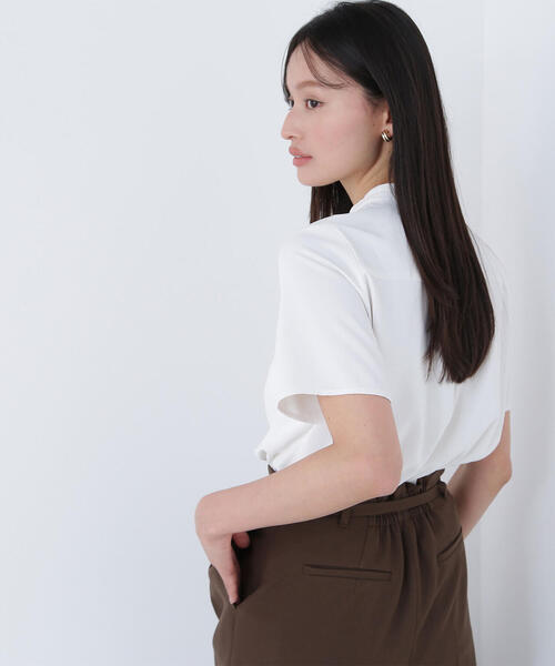 ナローリボンタイブラウス ナローリボンタイブラウス | NATURAL BEAUTY BASIC（ナチュラル