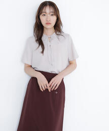 NATURAL BEAUTY BASIC（ナチュラルビューティーベーシック）の「◇ナローリボンタイブラウス（シャツ/ブラウス）」