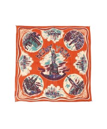 BINDU | BINDU / マップ プリント バンダナ 25F(バンダナ/スカーフ)