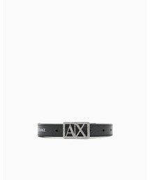 Armani Exchange アイコン ロゴ バックル リバーシブルベルト ARMANI EXCHANGE(アルマーニエクスチェンジ)の「【A|X