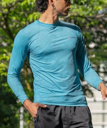 K-SWISS（ケースイス）の「【K-SWISS/ケースイス】コンプレッションロングTシャツ/ブランドロゴ・ラッシュガード（ラッシュガード・レディース）」
