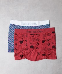 セール】【FRUIT OF THE LOOM】バスケット成型ボクサー 2P SET