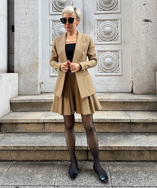 シャープカラージャケット（その他アウター）｜JENNE（ジェンヌ）の