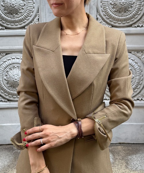 シャープカラージャケット（その他アウター）｜JENNE（ジェンヌ）の