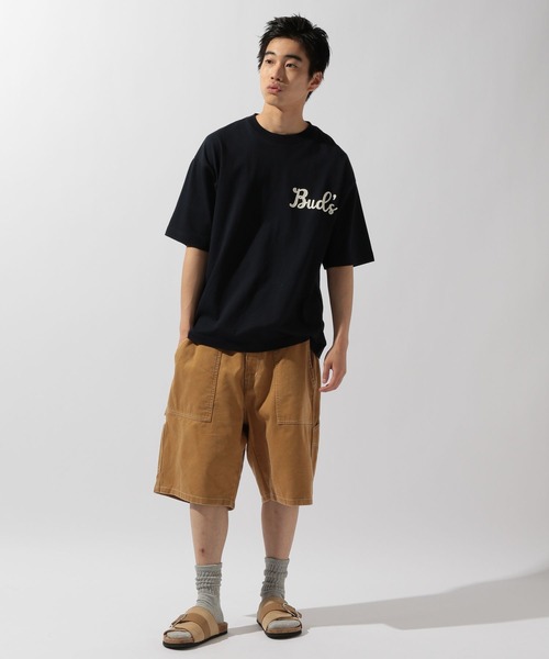 ニコアンド　スタッフプロデュース　てぃらアソートサマーTシャツ ボルドー38 ニコアンド アソートサマーTシャツ てぃらさんプロデュース