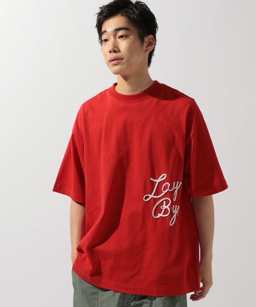 ニコアンド　スタッフプロデュース　てぃらアソートサマーTシャツ ボルドー38 ニコアンド アソートサマーTシャツ てぃらさんプロデュース