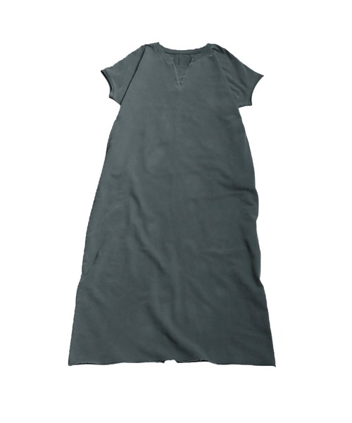 antiqua(アンティカ)の「ピグメント加工ワンピース(ワンピース・レディース・ダークグレー/ブラック・ONESIZE)」の16枚目の写真