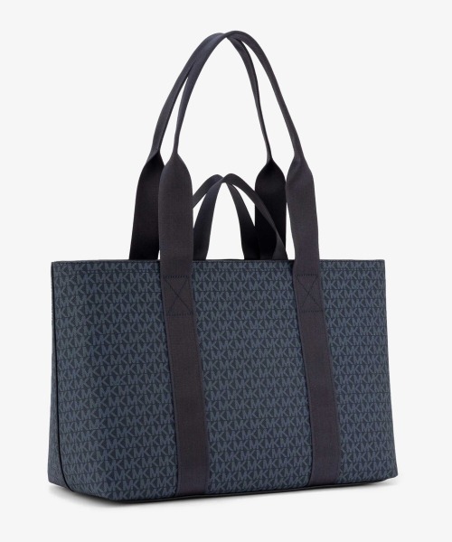 MICHAEL KORS（マイケルコース）の「COOPER デュアル ハンドル トート ウィズ ジップ - MKシグネチャー（トートバッグ・メンズ・ブルー系その他・FREE）」の6枚目の写真