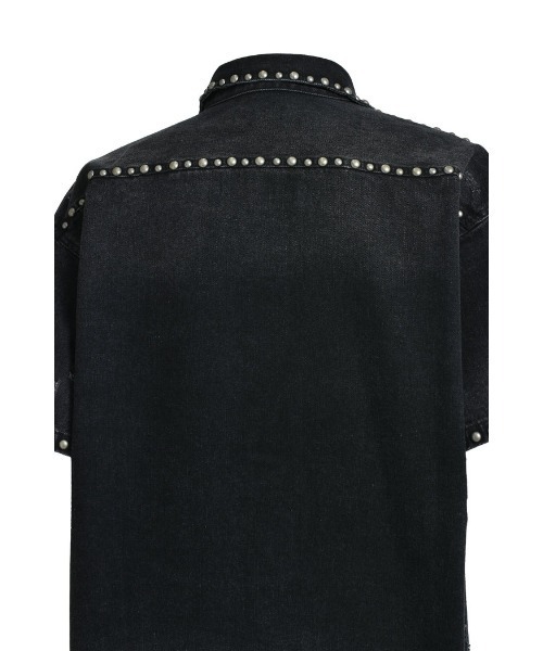 BREATH(ブレス)の「SUICIDE STUDS DENIM SHIRT(シャツ/ブラウス・メンズ・インディゴブルー/スミクロ・XX-LARGE/X-LARGE/LARGE)」の7枚目の写真