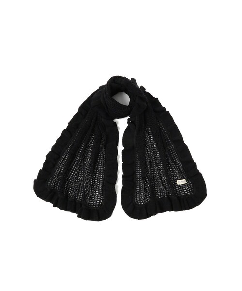 透かし編み フリル ストール（マフラー）｜BEAMS BOY（ビームスボーイ