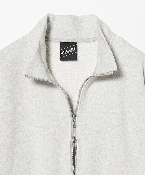 BEAMS T（ビームスティー）の「BEAMS T / スウェット ジップ ブルゾン（スウェット・メンズ・シルバー/ネイビー・S/M/L/XL）」の7枚目の写真