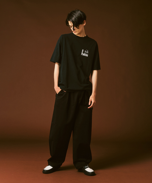 417 EDIFICE(フォーワンセブンエディフィス)の「The Godfather × 417 Tシャツ(Tシャツ/カットソー・メンズ・ブラックミックス/スミクロ/ホワイト/ブラック/ブラック×ブラック・MEDIUM/LARGE/X-LARGE)」の8枚目の写真