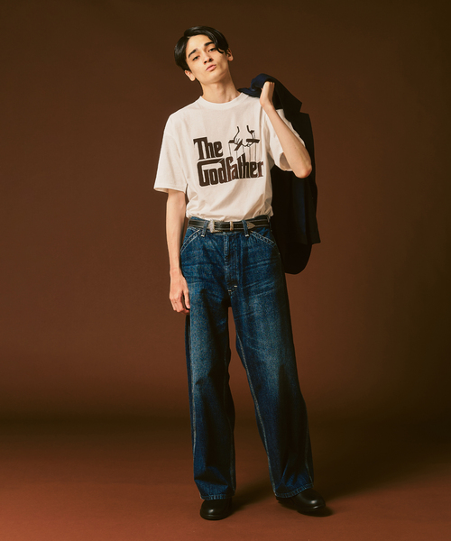 417 EDIFICE(フォーワンセブンエディフィス)の「The Godfather × 417 Tシャツ(Tシャツ/カットソー・メンズ・ブラックミックス/スミクロ/ホワイト/ブラック/ブラック×ブラック・MEDIUM/LARGE/X-LARGE)」の10枚目の写真