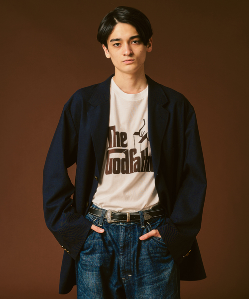 417 EDIFICE(フォーワンセブンエディフィス)の「The Godfather × 417 Tシャツ(Tシャツ/カットソー・メンズ・ブラックミックス/スミクロ/ホワイト/ブラック/ブラック×ブラック・MEDIUM/LARGE/X-LARGE)」の19枚目の写真